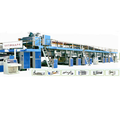 120 m/min 5 Ply 2200mm Fruit Carton Box Making Machine Line για την παραγωγή