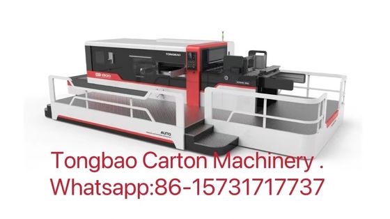380V Δύναμη TONGBAO MY1500 αυτόματη επίπεδη κρεβάτι πεθαίνει κόψιμο creasing stripping μηχανή