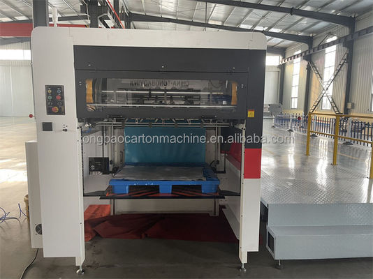 380V Semi Auto Flatbed Die Cutter Creaser για λύσεις συσκευασίας κυματοειδών κιβωτίων