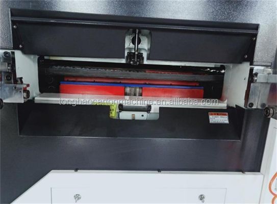 380V ημιαυτόματη επίπεδη θραύση κόπτης και creaser για την πλατφόρμα κυματοειδούς χαρτονιού μου