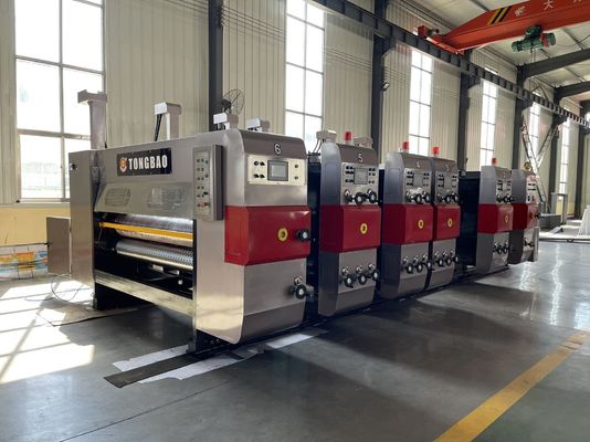 Φλέξο εκτυπωτής Slotter Die Cutting Cutter Τυπογραφική μηχανή για κυματισμένα κουτιά από χαρτόνια