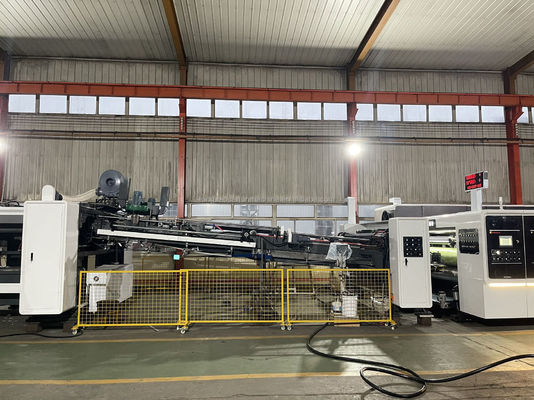 4 χρώματα Slotting Die-Cutting Folder Gluing Strapping Box Making Line Machine 7,2mm Η συσκευή αυτή χρησιμοποιείται για την κατασκευή γραμμών.