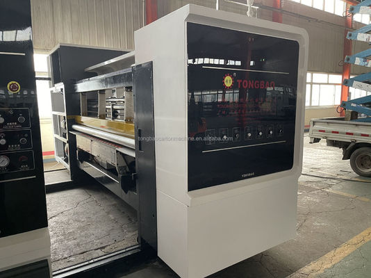 4 χρώματα Slotting Die-Cutting Folder Gluing Strapping Box Making Line Machine 7,2mm Η συσκευή αυτή χρησιμοποιείται για την κατασκευή γραμμών.
