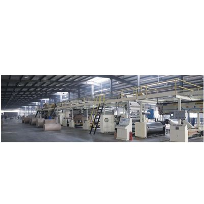 120 m/min 7/5/3 στρώση κυματοειδής χαρτόνι γραμμή παραγωγής χαρτόνι κουτί κατασκευής μηχανή