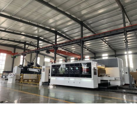 FFG αυτόματη μεταφορά κενού Flexo εκτύπωση Slotting πεθαίνει κόψιμο διπλώματα κολλήματα Strapping Machine