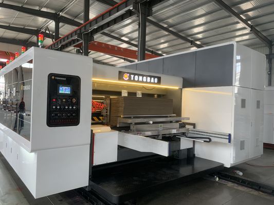 FFG αυτόματη μεταφορά κενού Flexo εκτύπωση Slotting πεθαίνει κόψιμο διπλώματα κολλήματα Strapping Machine