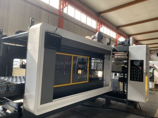 FFG αυτόματη μεταφορά κενού Flexo εκτύπωση Slotting πεθαίνει κόψιμο διπλώματα κολλήματα Strapping Machine