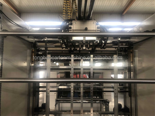 13 kw κυματοειδές χαρτόνι laminating μηχανή με TONGBAO αυτόματη βαθμίδα αυτόματη