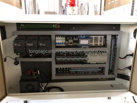 13 kw κυματοειδές χαρτόνι laminating μηχανή με TONGBAO αυτόματη βαθμίδα αυτόματη