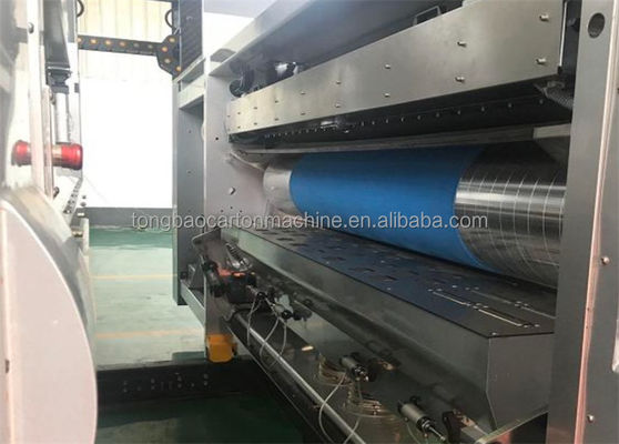 220V/380V/440V εκτυπωτής κουτιών από χαρτόνια με περιστροφική μηχανή κοπής πετσέτας και συσσωρευτή δονήσεων