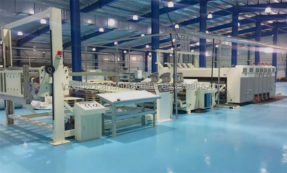 Φλεξό πλάκα κυματοειδής χαρτόνι υψηλής ευκρίνειας εκτύπωση πετσέτας κόψιμο με μηχανή στοιβακτήρα
