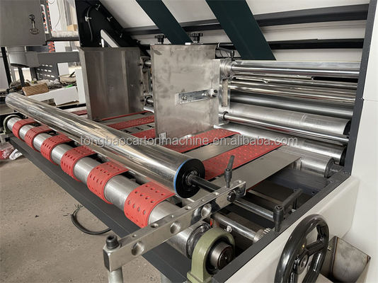 Μηχανή laminator κυματοειδούς χαρτονιού για 12,5m κυματοειδούς χαρτονιού laminating