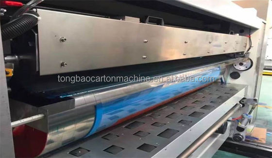 40000 KG High Definition Flexo Printing Slotting Rotary Die Cutting Machine για κυματοειδές κουτί χαρτονιού