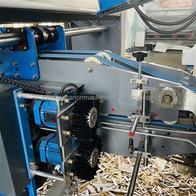 1200 mm Αυτοματοποιημένος εκτυπωτής Slotter Die Cutter με ταινία κόλλας Inline