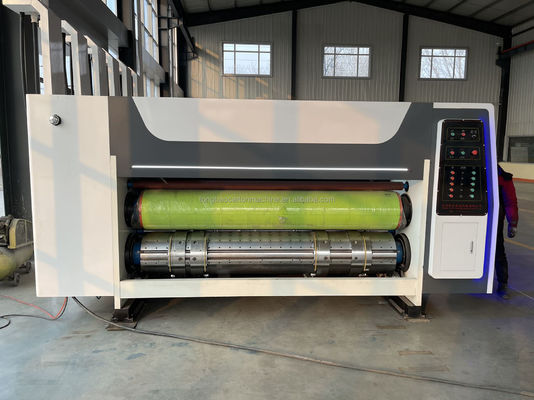 Αυτόματη ταχύτητα Flexo εκτύπωση Slotting Die-cutting Machine για την γραμμή παραγωγής σας