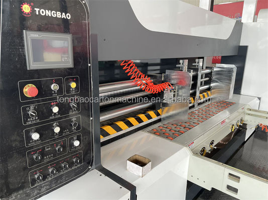 Φλεξό Πλάκα Κάρτον Κουτί Εκτύπωση Σλοτ Machine με 2 χρώματα εκτύπωση κόψιμο πεζοκόπησης
