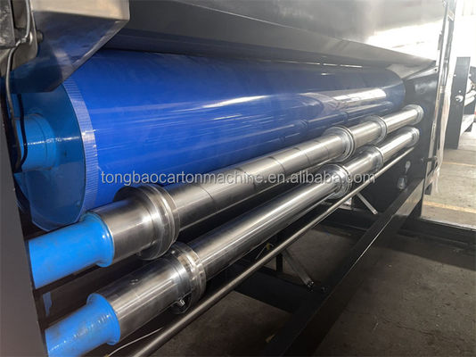 Φλεξό Πλάκα Κάρτον Κουτί Εκτύπωση Σλοτ Machine με 2 χρώματα εκτύπωση κόψιμο πεζοκόπησης