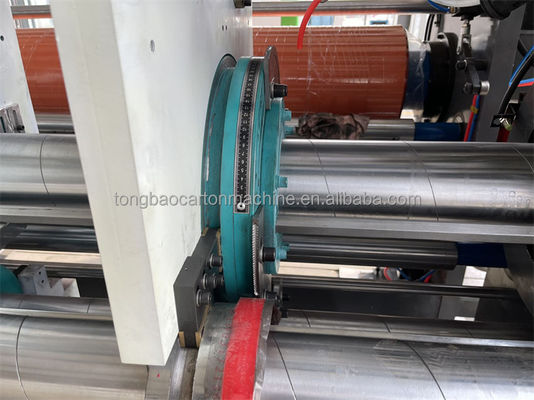 Φλεξό Πλάκα Κάρτον Κουτί Εκτύπωση Σλοτ Machine με 2 χρώματα εκτύπωση κόψιμο πεζοκόπησης