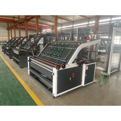Ημιαυτόματη μηχανή laminating φλάουτα για πλαστικό υλικό συσκευασίας σε ανταγωνιστική τιμή