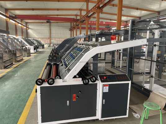 Ημιαυτόματη μηχανή laminating φλάουτα για πλαστικό υλικό συσκευασίας σε ανταγωνιστική τιμή