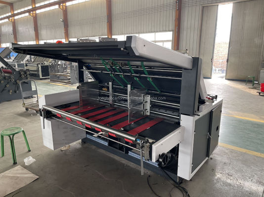 Ημιαυτόματη μηχανή laminating φλάουτα για πλαστικό υλικό συσκευασίας σε ανταγωνιστική τιμή