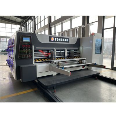 Προσαρμόσιμη υψηλής ταχύτητας 2 3 4 Color Flexo Printing Slotter Machine για εκτύπωση χαρτονιού