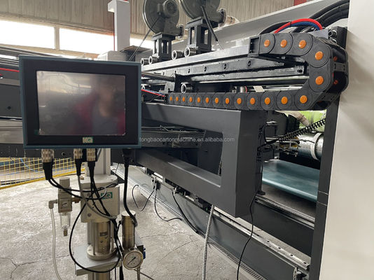 1200 mm Υψηλής Ταχύτητας Φλεξοτυπωτής Slotter Die Cutter Line Folder Gluer