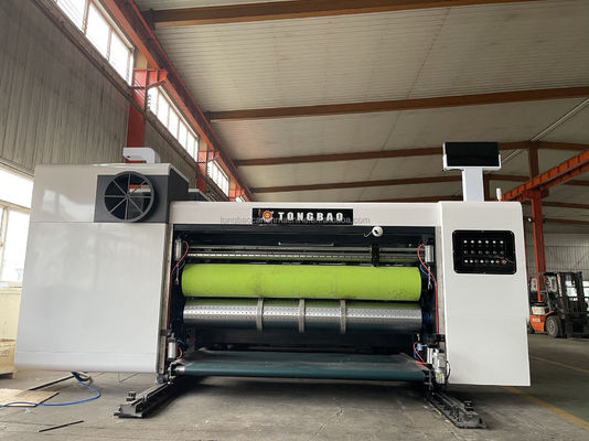 1200 mm Υψηλής Ταχύτητας Φλεξοτυπωτής Slotter Die Cutter Line Folder Gluer