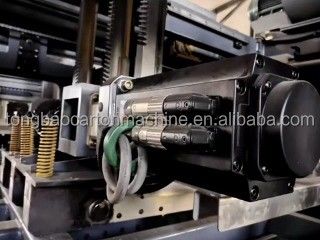 Τυποποιητικά μηχανήματα κυματοειδών κουτιών Φώτορας Gluer Inline με 2/3/4 χρώματα Υψηλής Ταχύτητας Flexo εκτύπωση