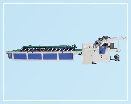 Ημι αυτόματο φλάουτο laminator μηχανή για εύκολη ενσωμάτωση στην γραμμή παραγωγής