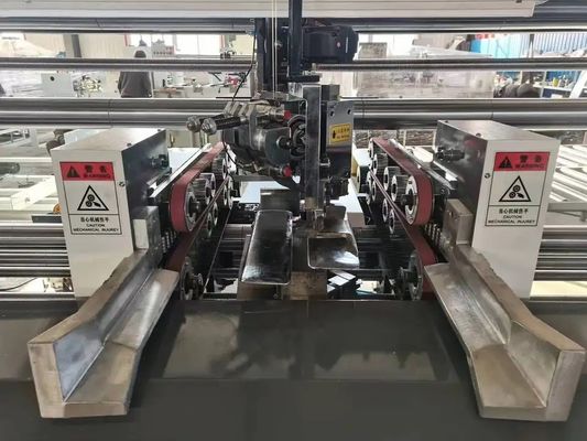 Σθεναρό ημιαυτοκίνητο χαρτόνια κουτί Stapler Stitcher Nailing Machine για κυματισμένα κουτιά
