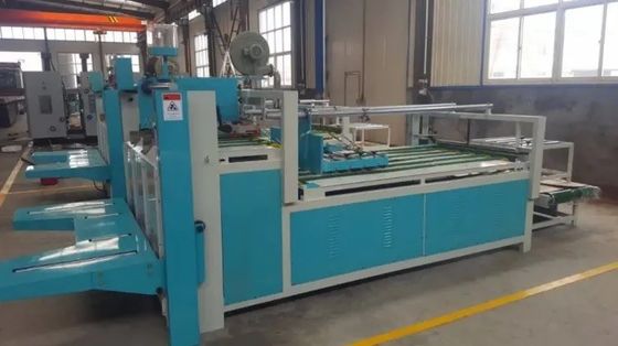 Μηχανή 600 mm ημι-αυτόματης αναδιπλούμενης κόλλωσης από χαρτόνι για κυματοειδή κουτιά