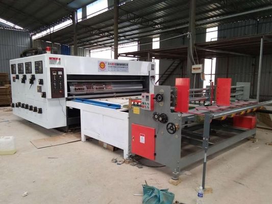 2800mm ημιαυτόματη κυματοειδής κιβώτιο χαρτονιού Φλεξο τυπογραφική μηχανή