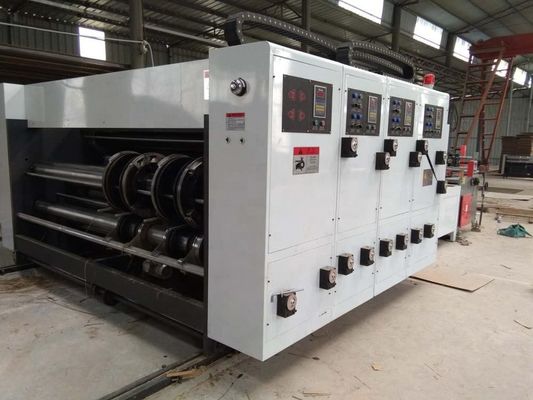 2800mm ημιαυτόματη κυματοειδής κιβώτιο χαρτονιού Φλεξο τυπογραφική μηχανή