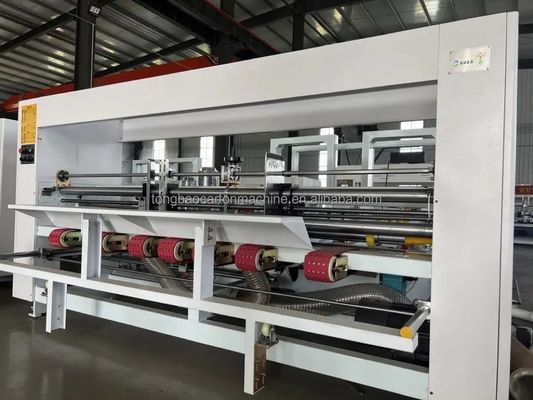Μεγάλη ταχύτητα κυματοειδής χαρτόνι επικάλληση χαρτόνι κουτί χαρτόνι αναδιπλούμενη κόλλα ράψιμο μηχανή