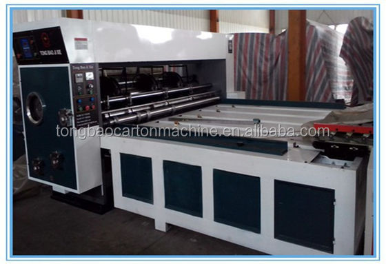 Tongbao ημιαυτόματη Slotting περιστρεφόμενη πεθαίνει κόψιμο Creasing Machine με 1500 KW ισχύ