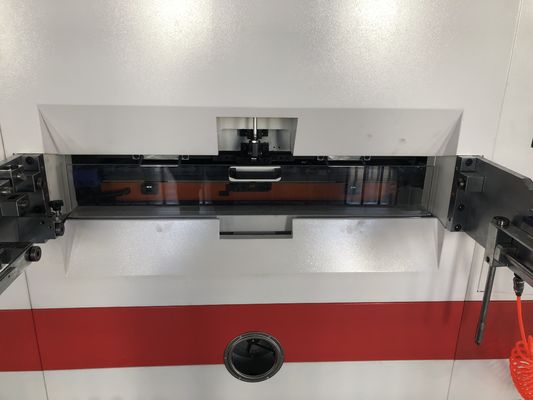 380V κυματοειδής αυτόματη πλατεία μηχανή κόψιμο πετσέτας και σπασμού