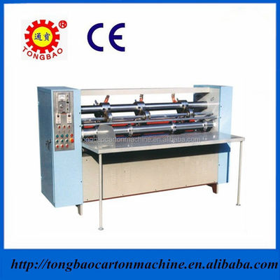 70mm Thin Knife Creasing Pressing Line Προηγμένη μηχανή για την κατασκευή κουτιού από χαρτόνι
