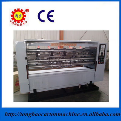 70mm Thin Knife Creasing Pressing Line Προηγμένη μηχανή για την κατασκευή κουτιού από χαρτόνι