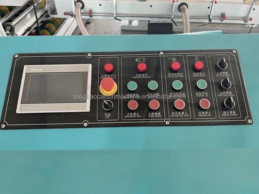 Ηλεκτρική μηχανή για τη συσκευασία συσσωρευτών για τα χαρτόνια με κυματοειδή κίνηση
