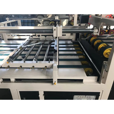 Μηχανή συγκόλλησης 260 mm με χειροκίνητη τροφοδοσία για την παραγωγή κυματοειδών κουτιών